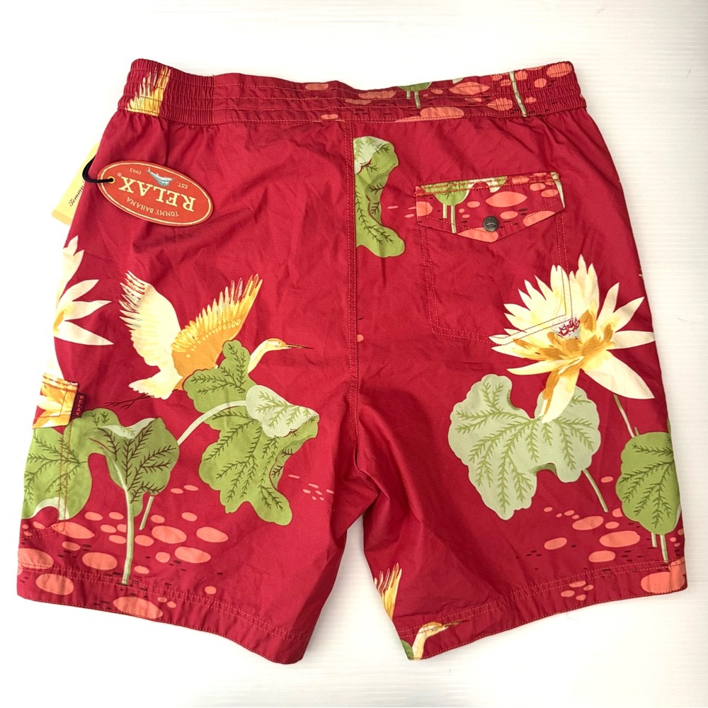 Tommy Bahama Tropical Floral Swim Trunks Relax Shorts Size Large - Picture 3 of 6